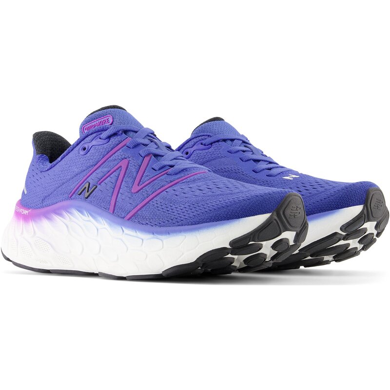 Кроссовки для бега fresh foam x more v4 New Balance, синий — фото 4