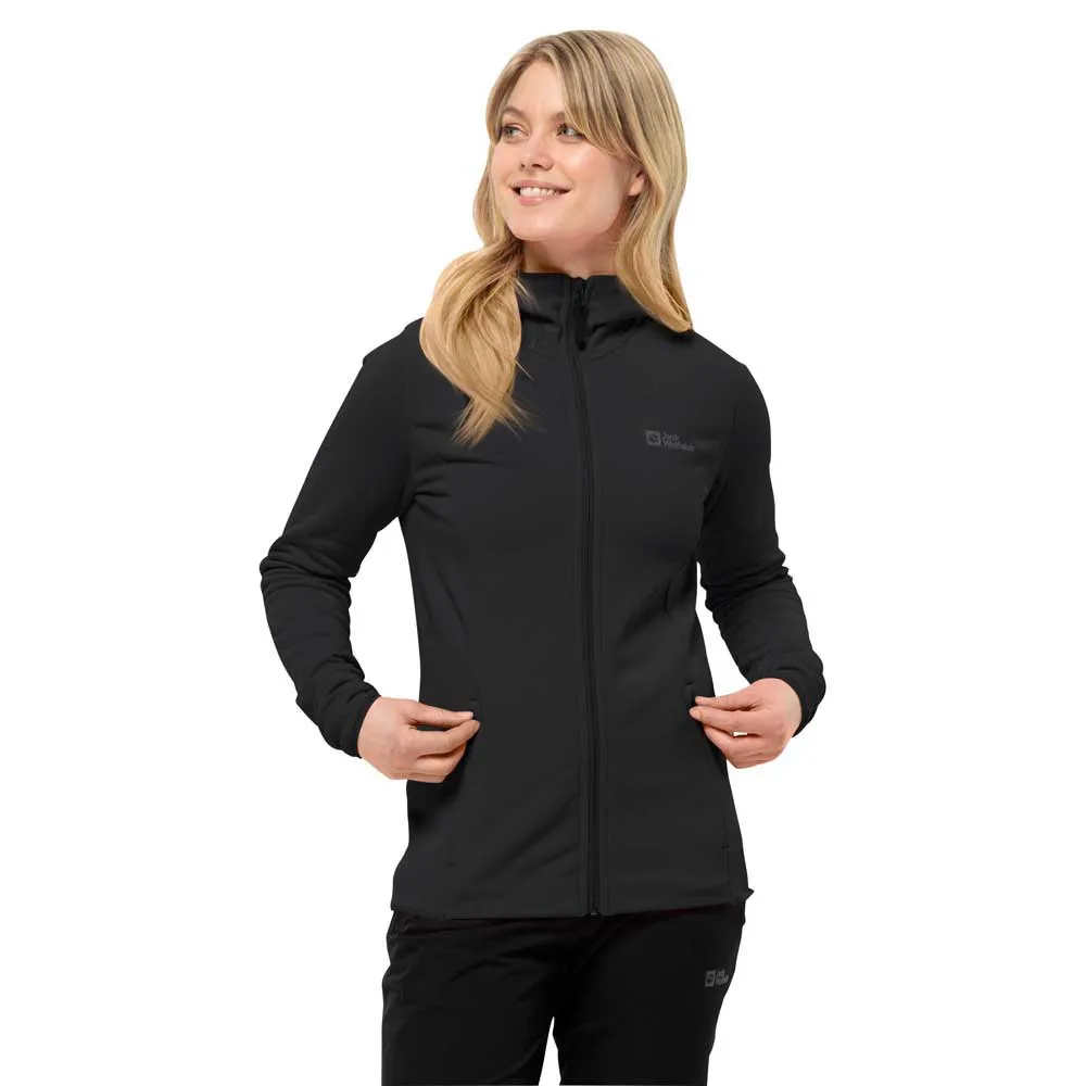 

Флис Jack Wolfskin Baiselberg full zip, черный