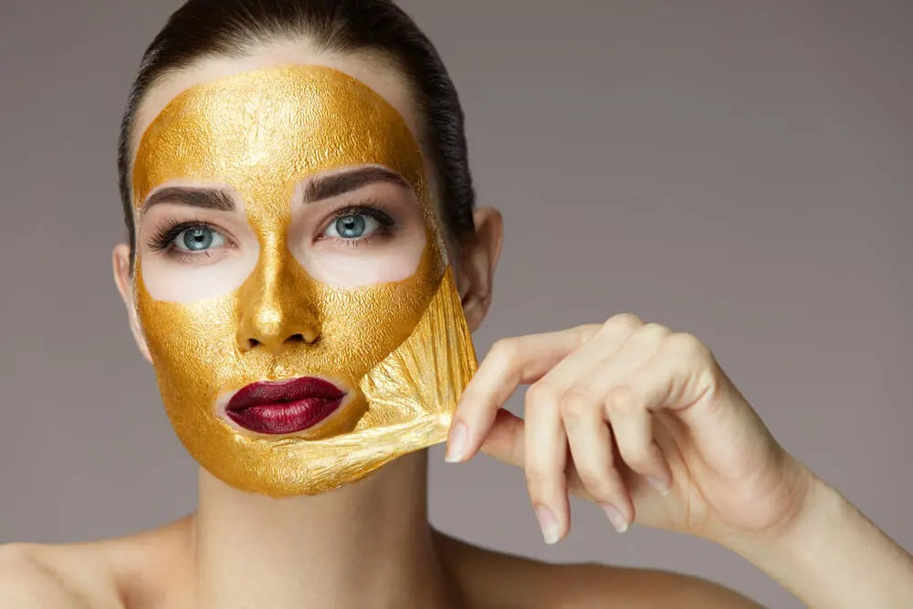 24K Золотая пилинг-маска 100 г/3,52 унции Dermalactives, золотой — фото 4