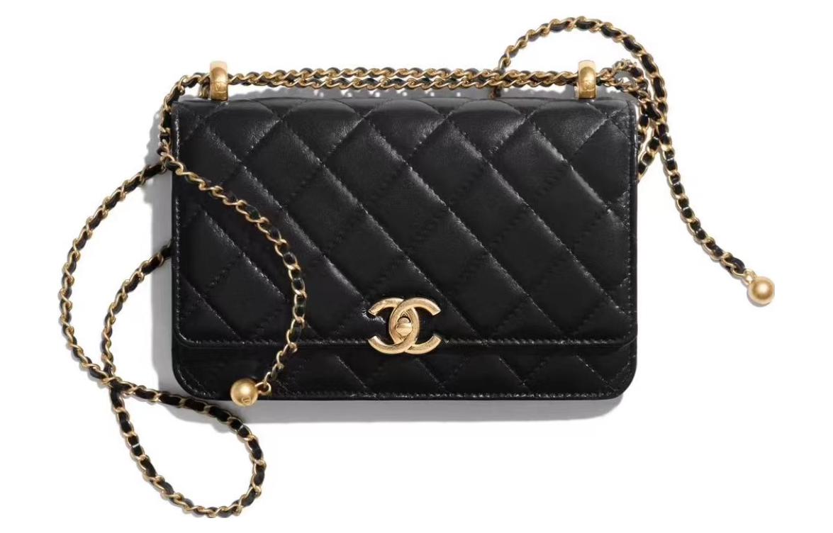 

Футболка с регулируемым ремнем Woc черная AP2289 CHANEL