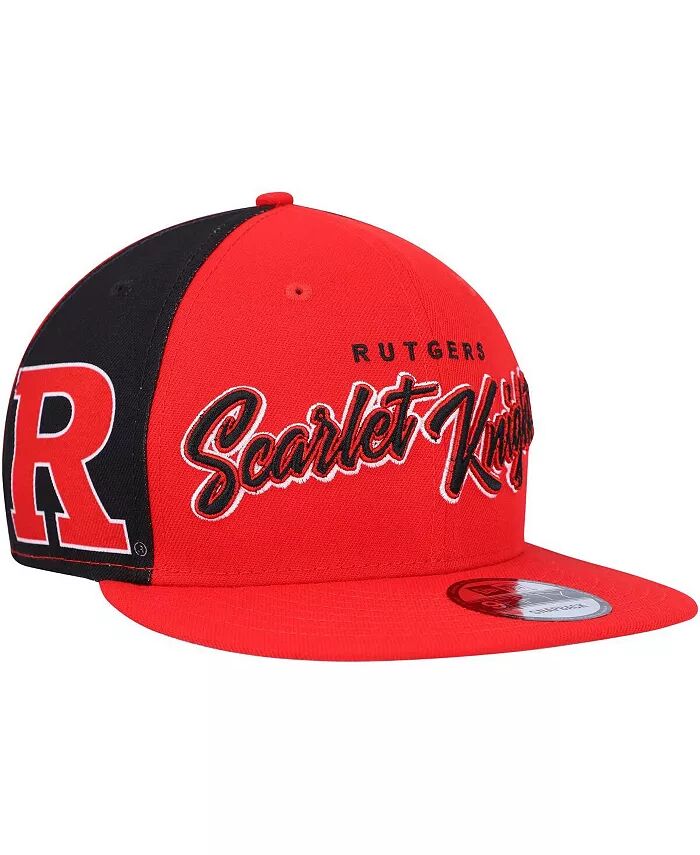 

Мужская кепка Scarlet Rutgers Scarlet Knights Outright 9FIFTY Snapback New Era, красный