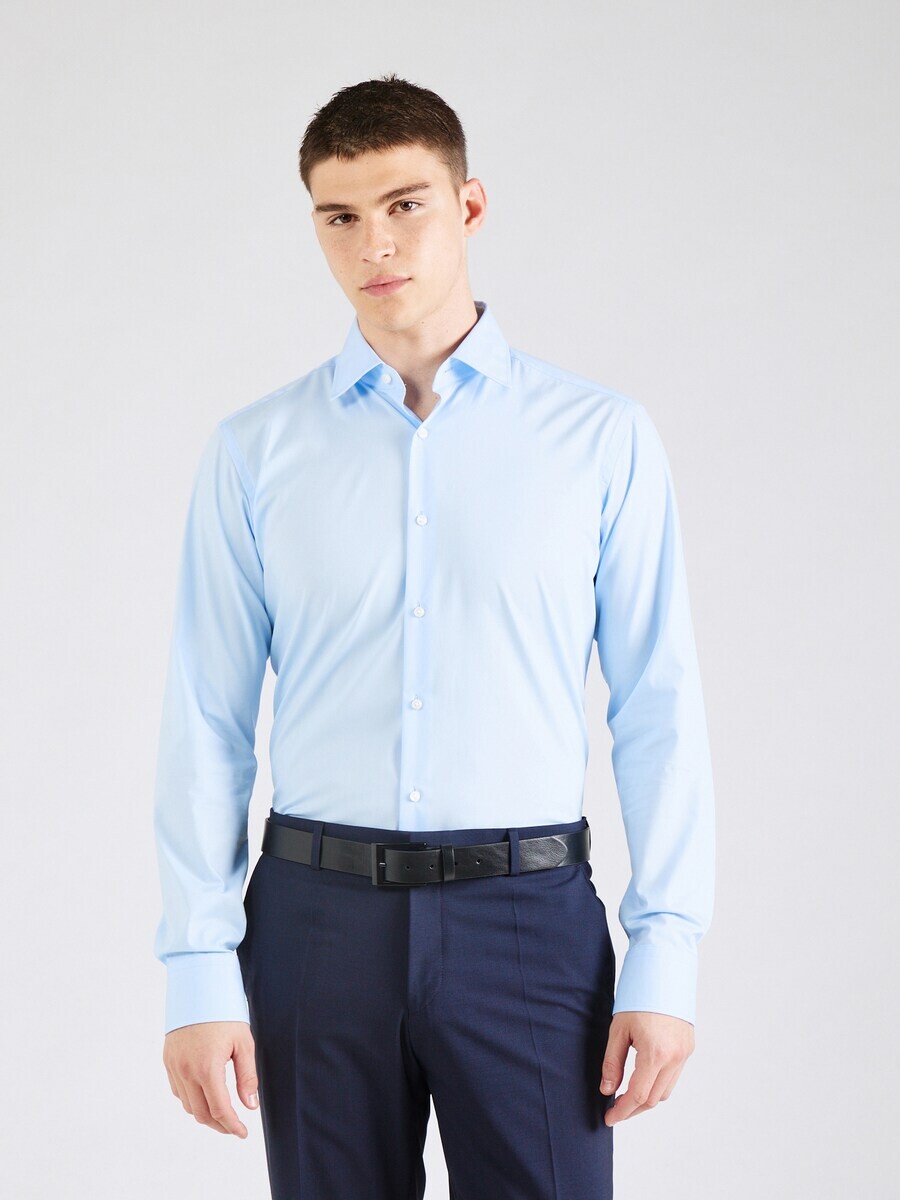 Повседневная рубашка BOSS Regular fit Button Up Shirt Joe, светло-синий — фото 2