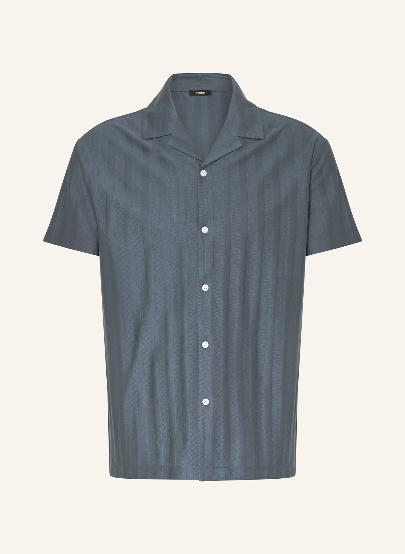 

Рубашка Resort Sampson Regular Fit Reiss, синий