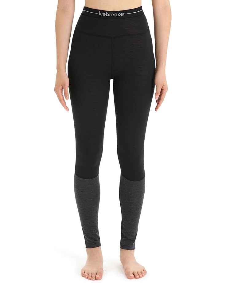 

Брюки Icebreaker 125 ZoneKnit Leggings, цвет Black/Jet Heather