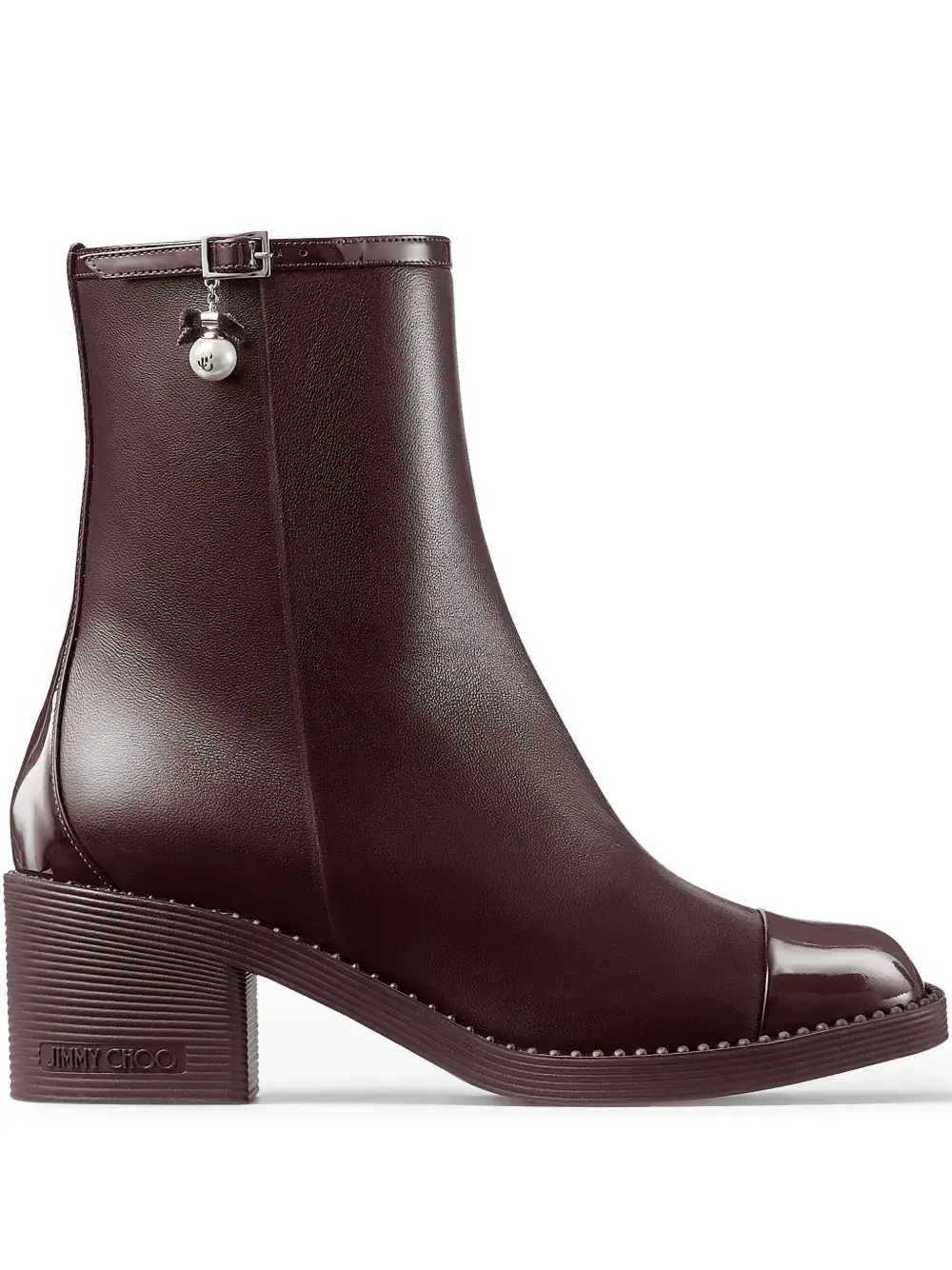 Ботильоны Adry 60 Jimmy Choo, коричневый