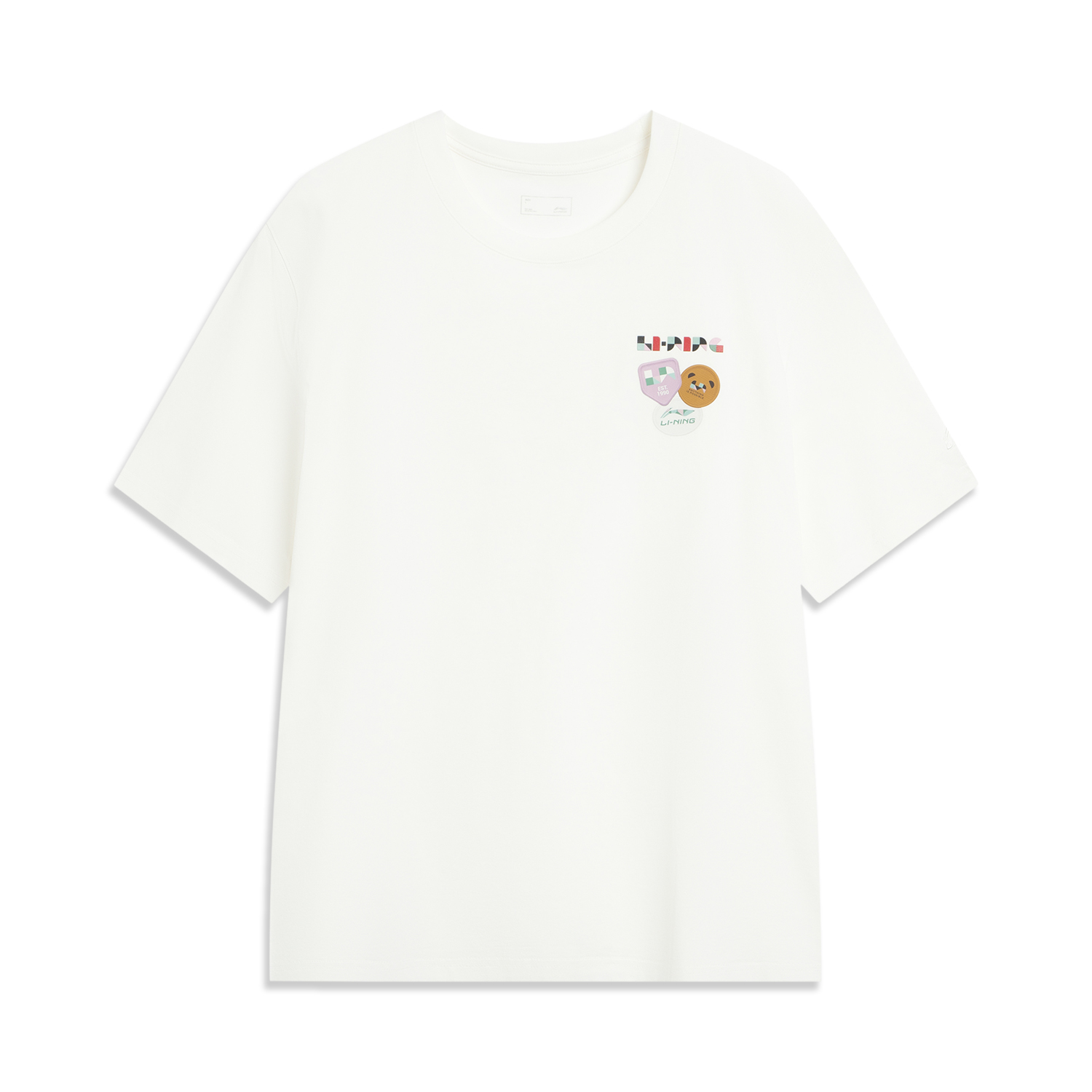 

LINING Футболка Sports Life Collection мужская ivory, Бежевый, LINING Футболка Sports Life Collection мужская ivory