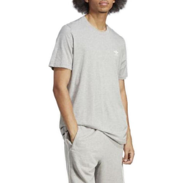 Футболка adidas originals Trefoil Essentials T-shirt 'Grey', серый — фото 3