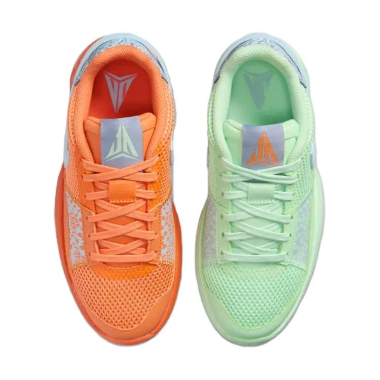 Nike Ja 1 Mismatched GS, Bright Orange | White | Vapor Green | Light Armory Blue — фото 4