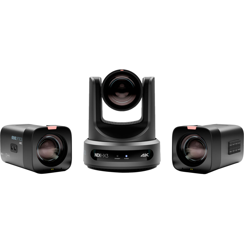 

Комплект PTZOptics UHD 4K: подвижная и студийная камера с контроллером SuperJoy