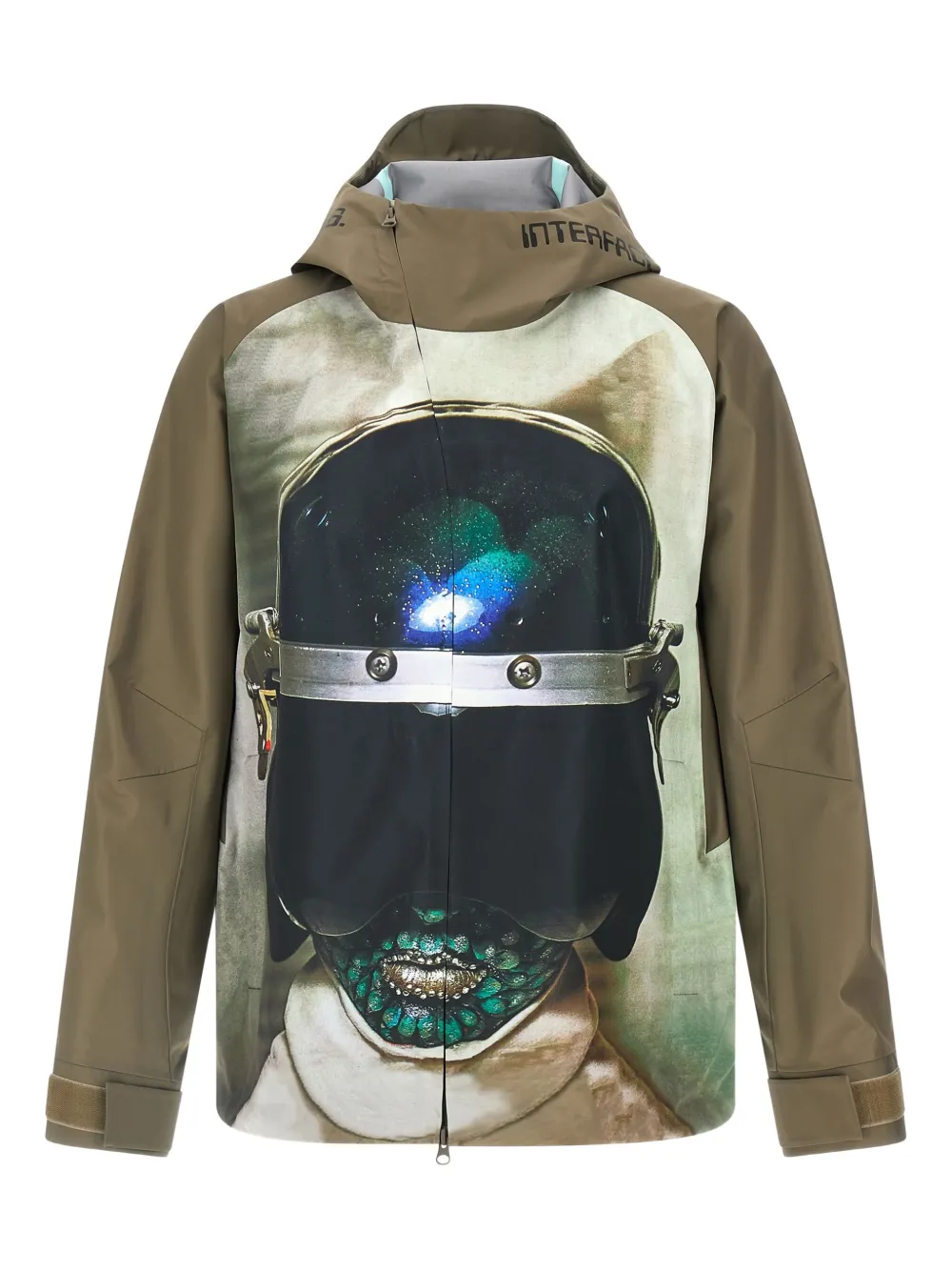 

Куртка с принтом и капюшоном Undercover, нейтральный