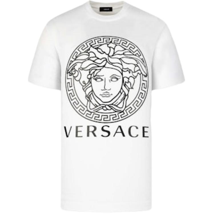 

Футболка с логотипом Медузы VERSACE, белая