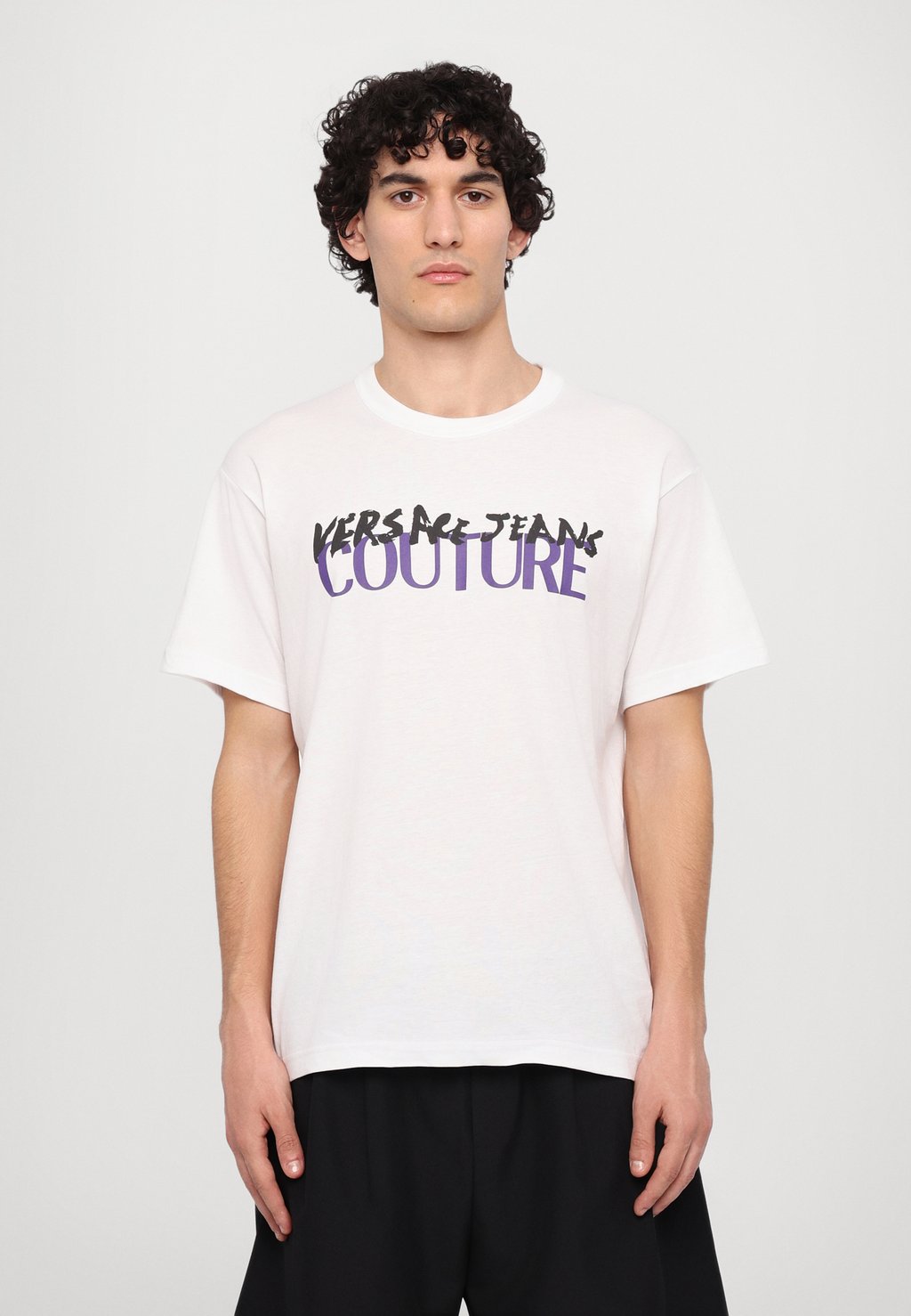 

Футболка с принтом Versace Jeans Couture, белый