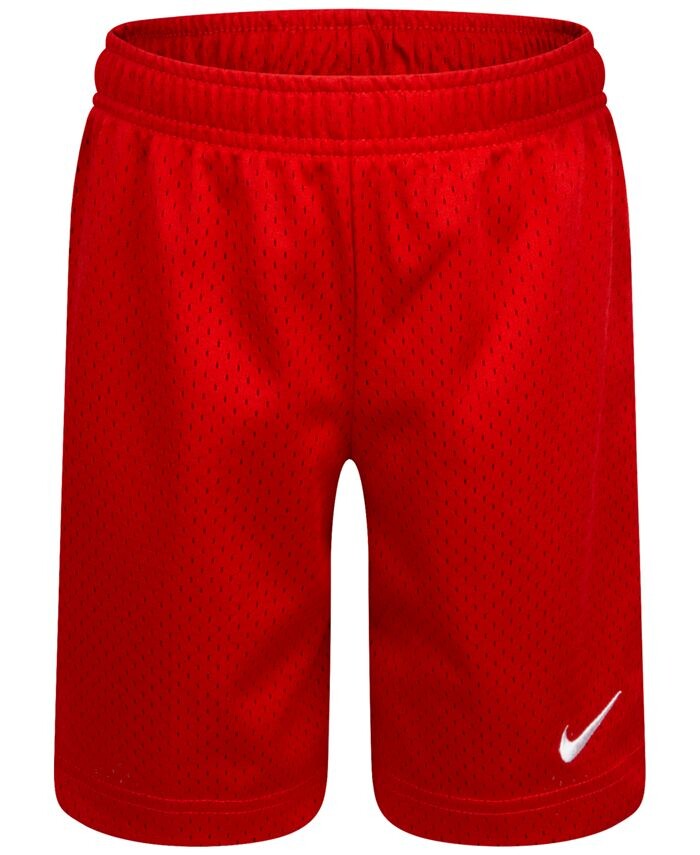 

Сетчатые шорты для маленьких мальчиков Nike, красный