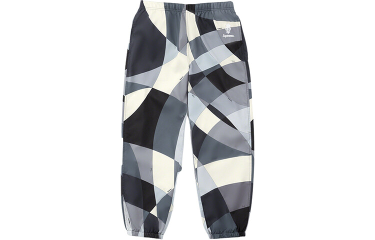 Emilio Pucci X SS21 трикотажные спортивные штаны унисекс Supreme, серый — фото 3