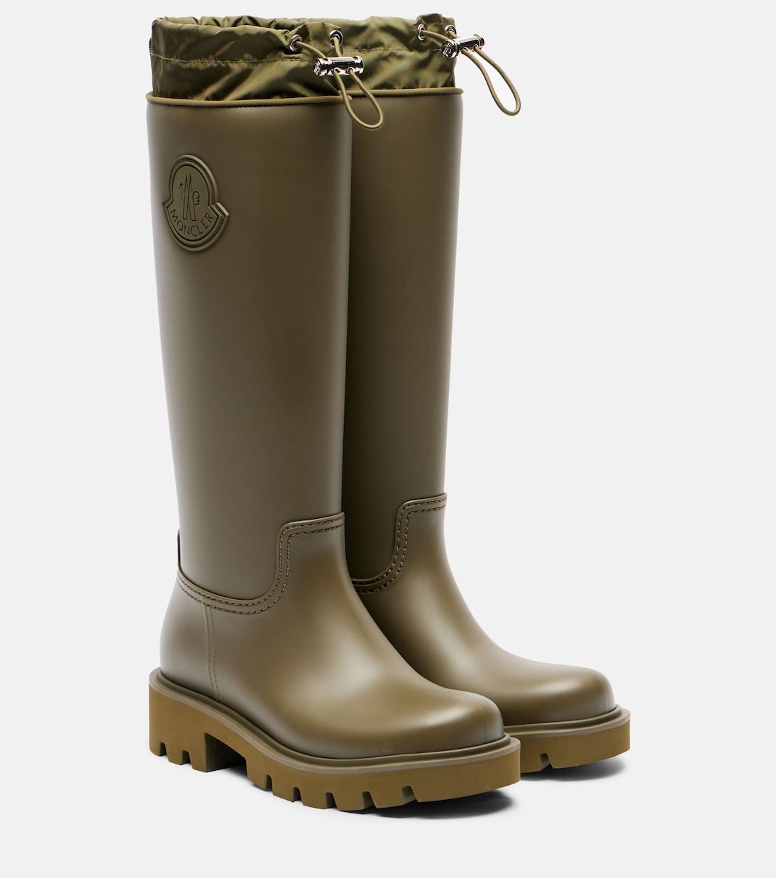 Резиновые сапоги Kickstream с логотипом Moncler, 81N