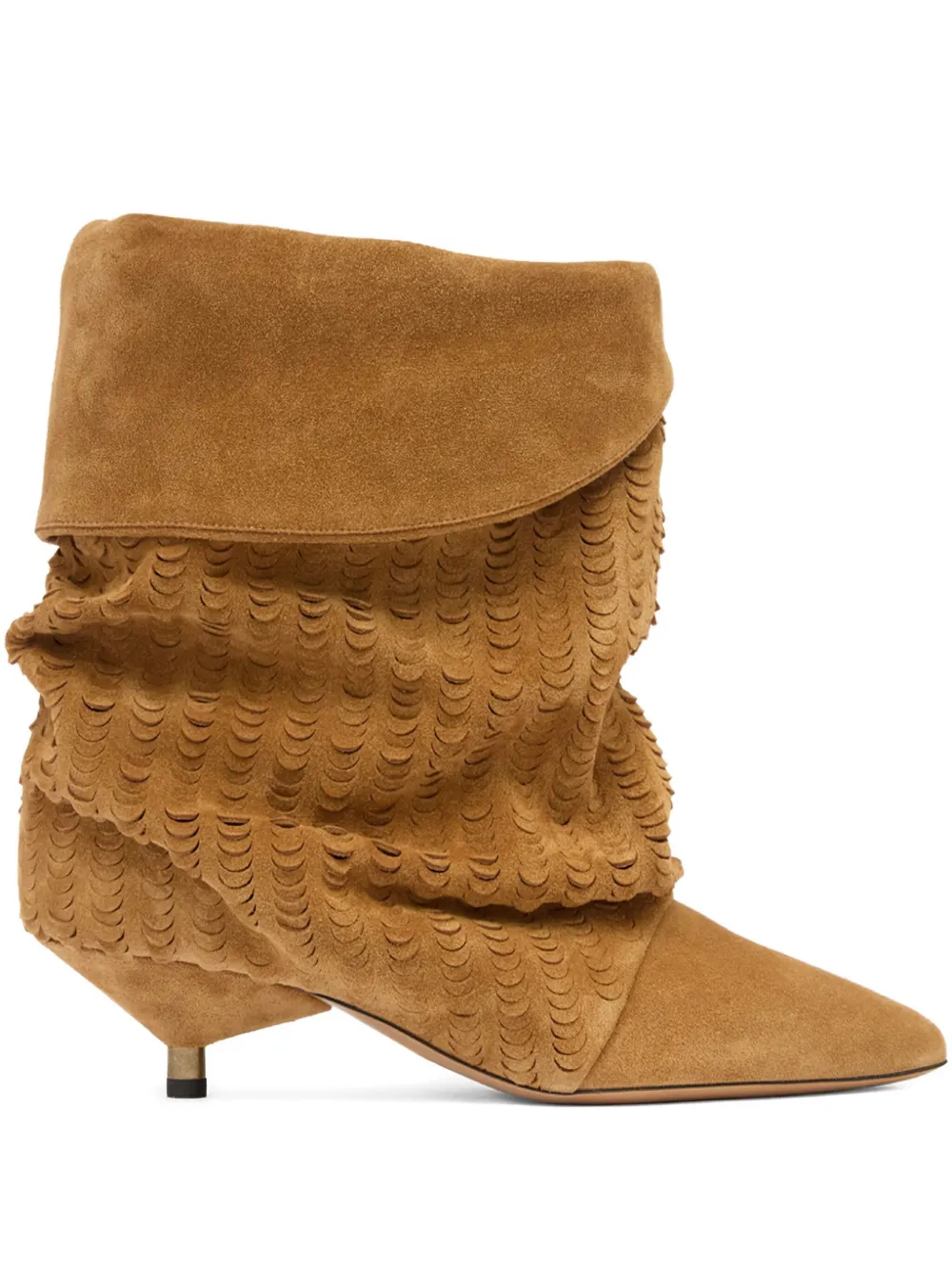 Сапоги Edrik 45 с тиснением Isabel Marant, коричневый