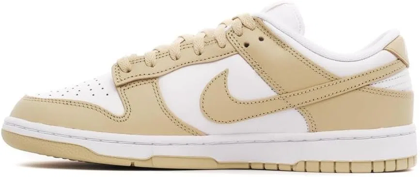 Кроссовки мужские Nike Dunk Low, цвет White Gold Team White — фото 3