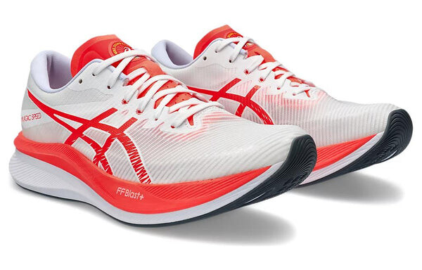 Кроссовки магическая скорость 3.0 Asics, белый — фото 3