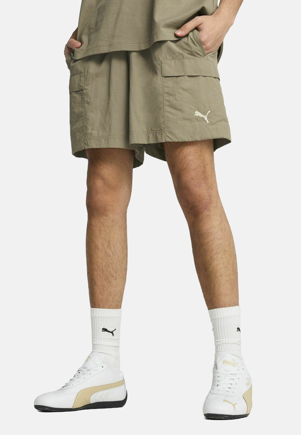 

Шорты WARDROBE ESS RELAXED Puma, коричневый