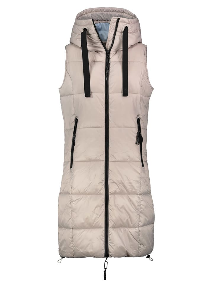 

Sublevel Стеганый жилет кремового цвета