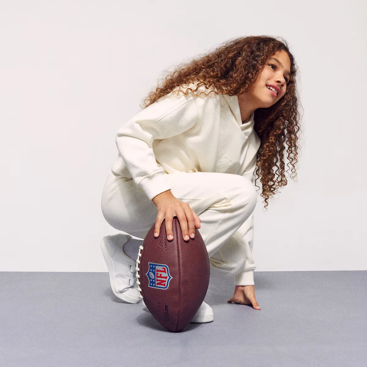 

Толстовка Boomerang Sportcasual для девочек, цвет 150 Vainilla