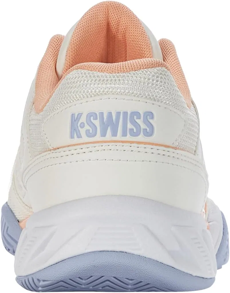 Кроссовки для тенниса K-Swiss Bigshot Light 4, Star White/White/Heather — фото 4