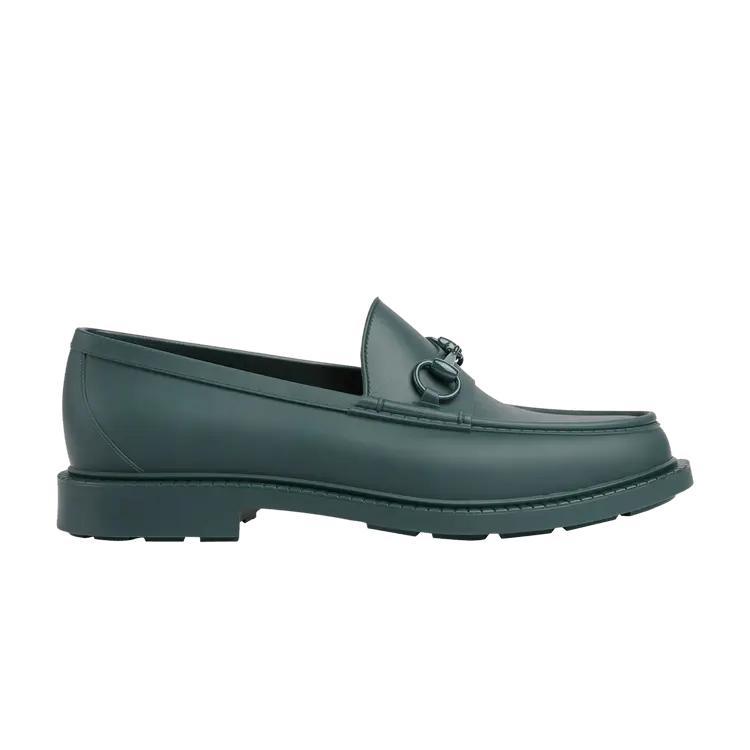 

Лоферы Gucci Loafer 'Lacquered Horsebit - Vintage Green', зеленый