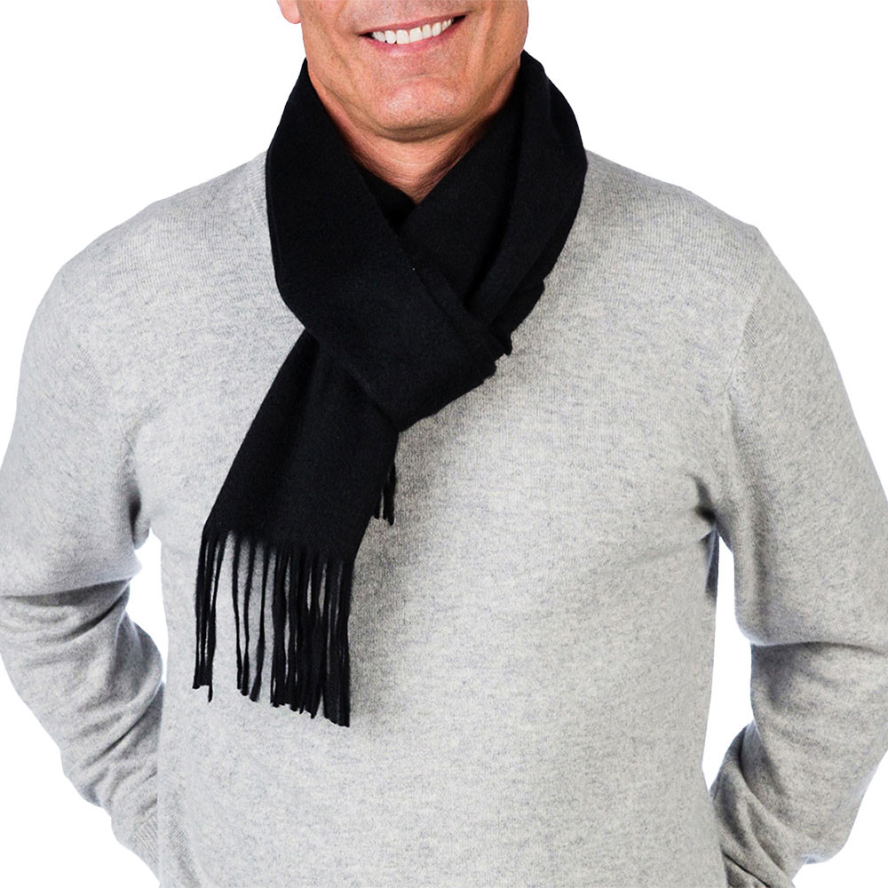 

Тканый шарф Alashan из смеси кашемира (для взрослых), Ebony