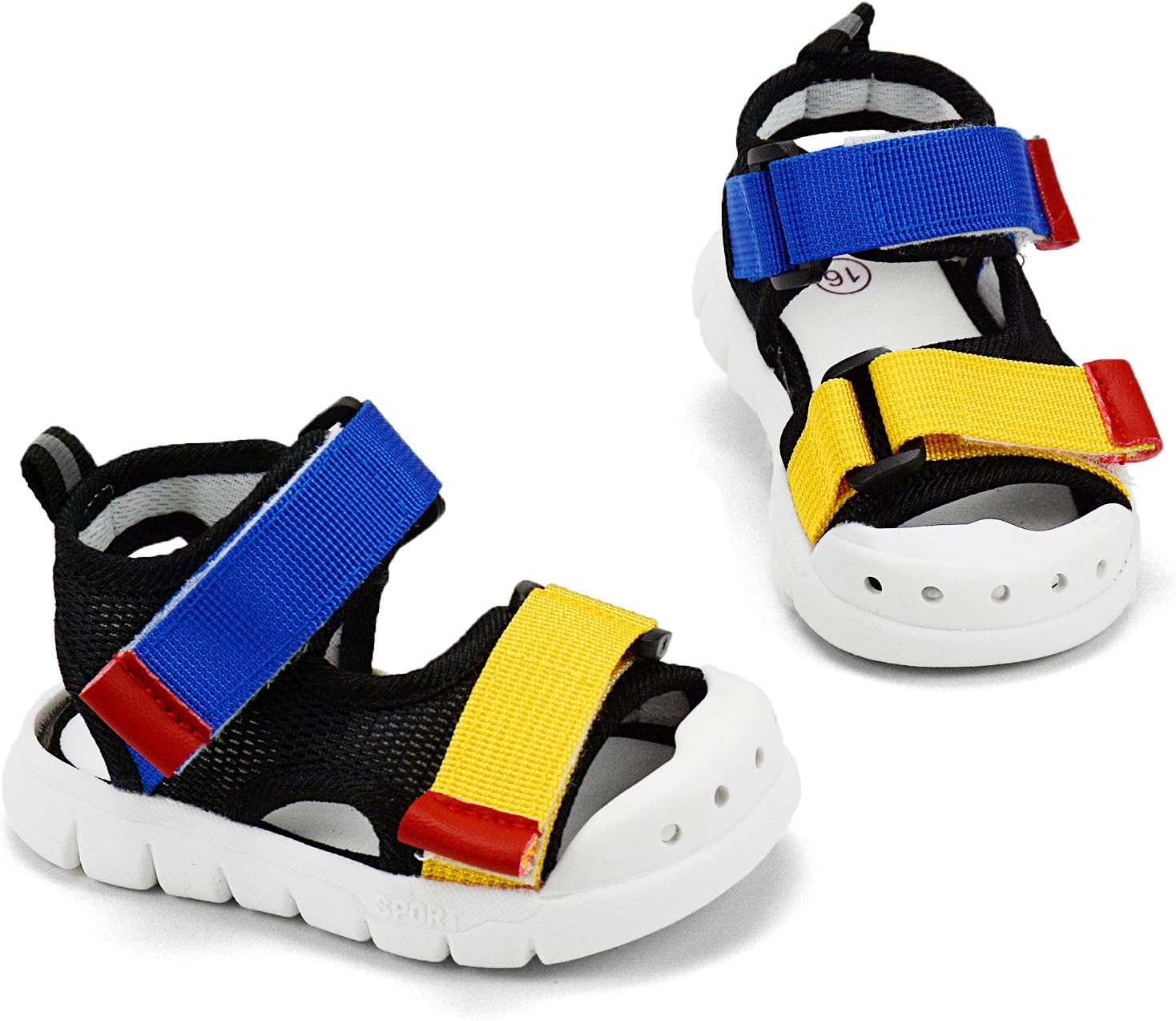 

Детские спортивные сандалии OAISNIT для мальчиков и девочек, легкие, с противоскользящей резиновой подошвой, для пляжа и воды, летние ходунки для малышей, H-byellow