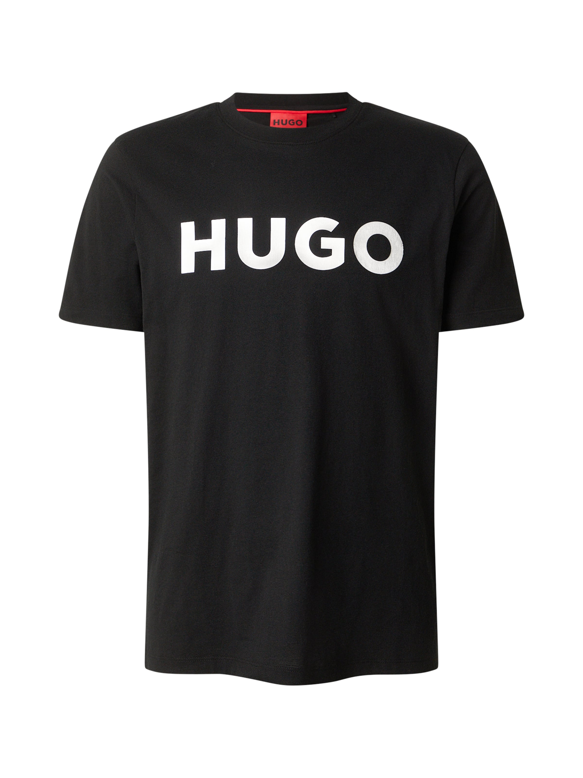 

HUGO Футболка 'Dulivio' в черном цвете