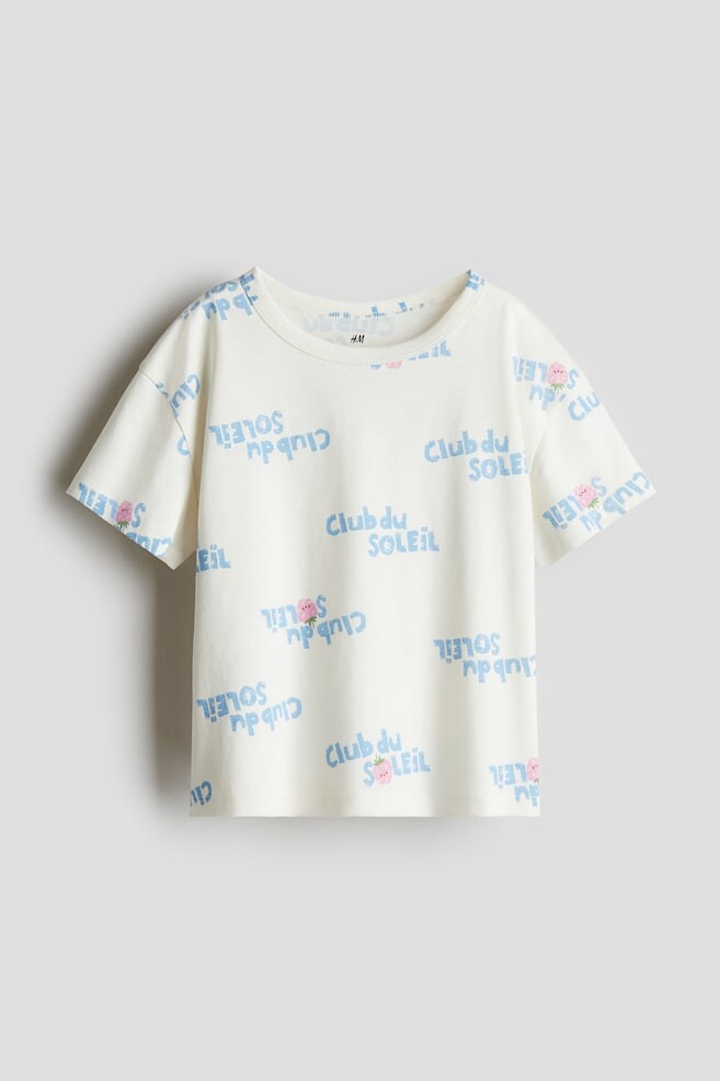

Рубашка из джерси с принтом H&M, мультиколор
