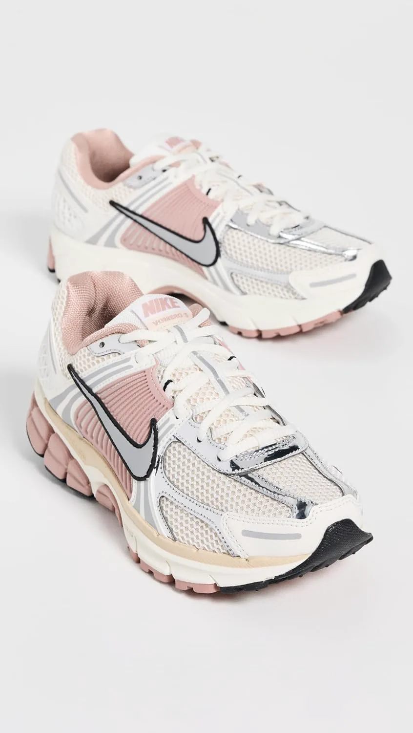 Женские кроссовки Nike W Zoom Vomero 5 M, белый/розовый — фото 4