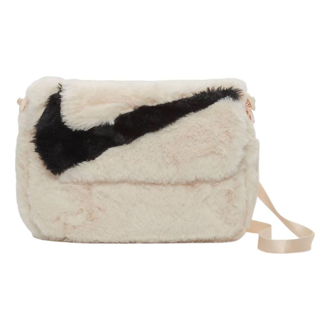 

Сумка кросс-боди Nike Sportswear Futura 365 Faux Fur Crossbody Bag 1L 'Guava Ice Black'