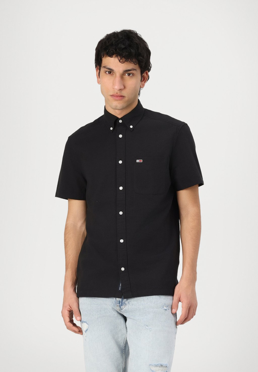 

Рубашка Tommy Jeans, черный