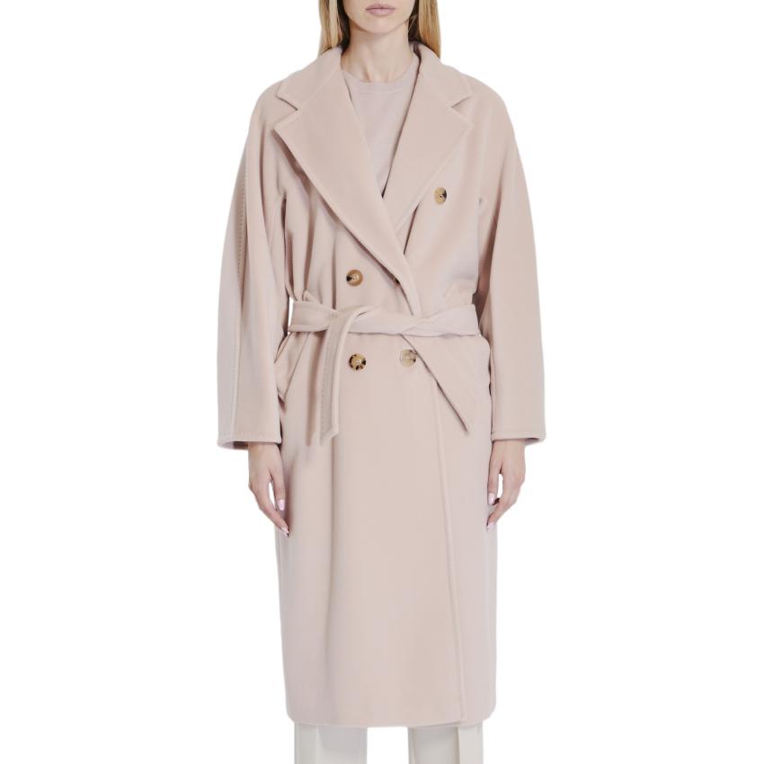

MaxMara Макс Мара Мадам двубортное пальто, Light Pink