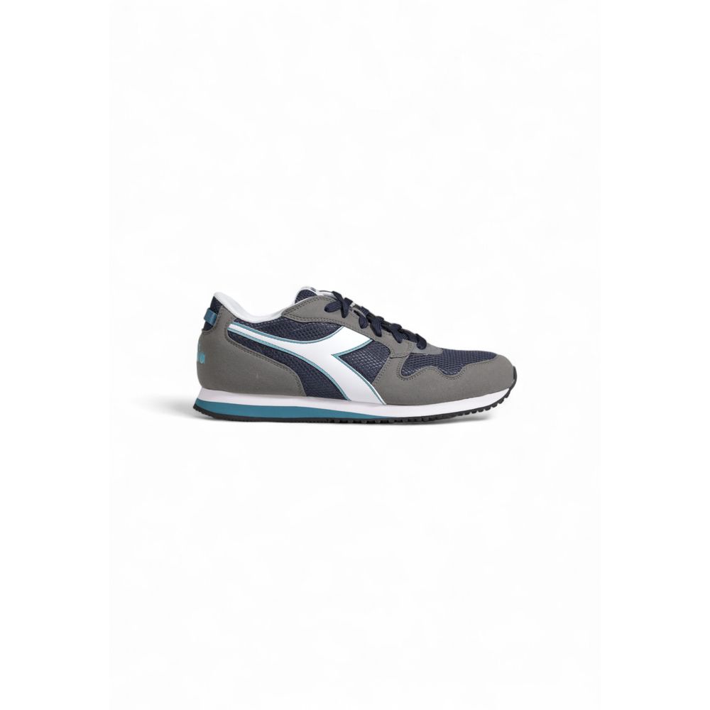 

Синие текстильные кроссовки Diadora
