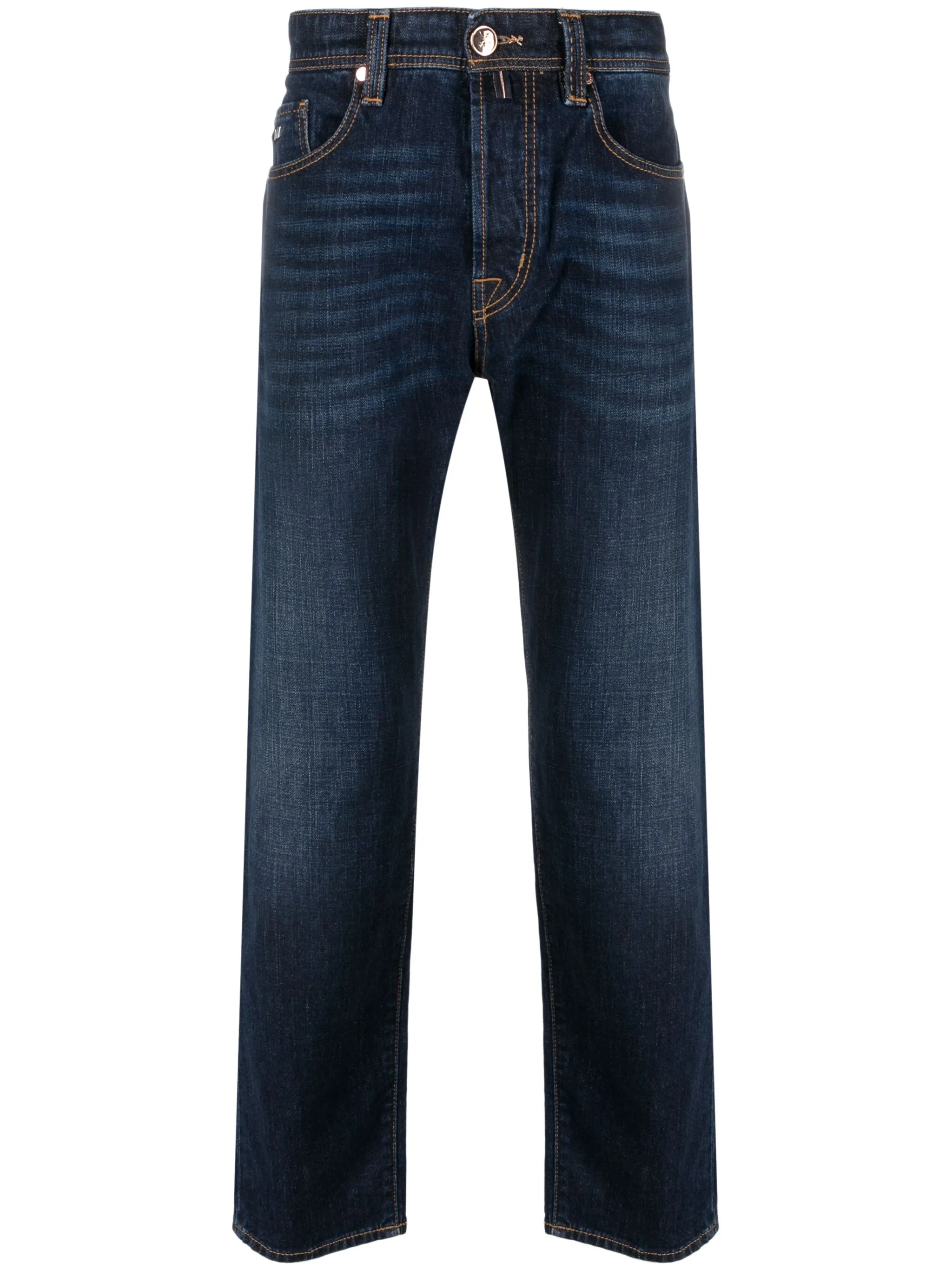 

Прямые джинсы Michelangelo Sartoria Tramarossa, синий