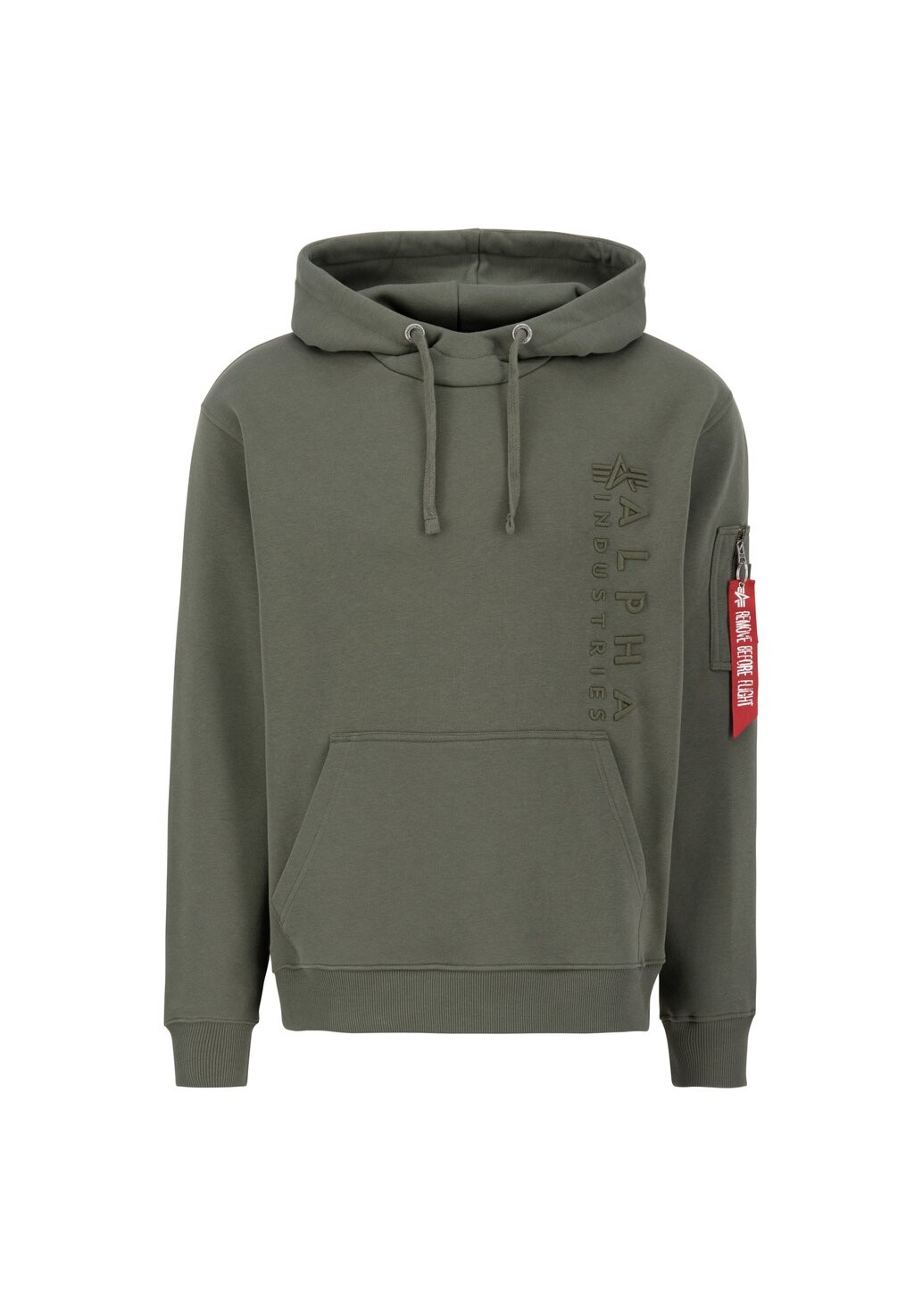 

Толстовка EMB Alpha Industries, темно-зеленый