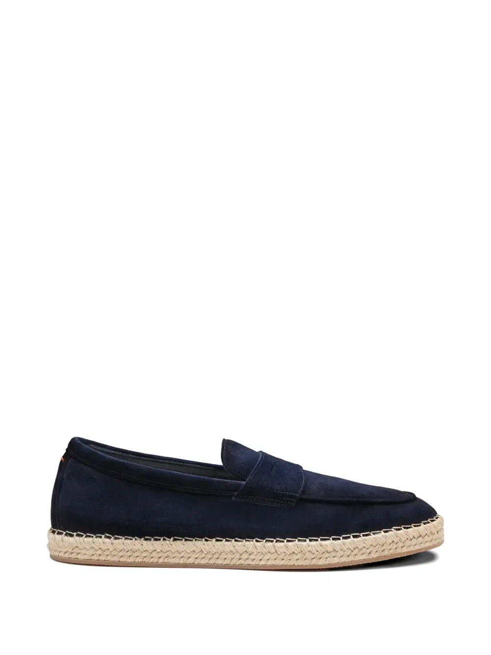 Замшевые эспадрильи Santoni, синий