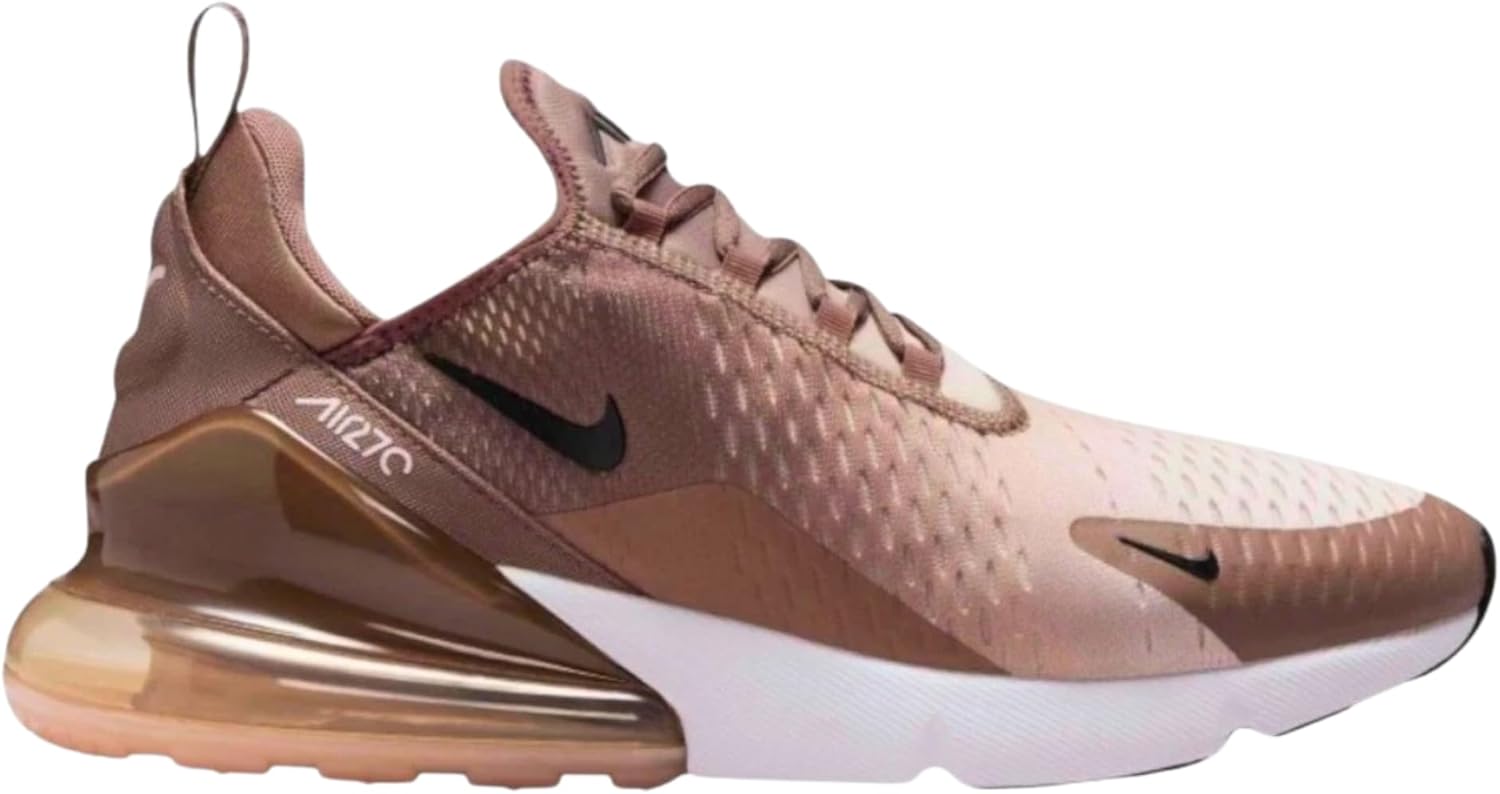 Мужские тренировочные кроссовки Nike Air Max 270, Mink Brown/Black-Blanc/Orewood Brown IB7751-200, черный — фото 2
