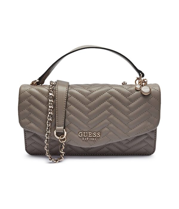

Сумка женская Guess Anning стеганая кросс-боди, серый