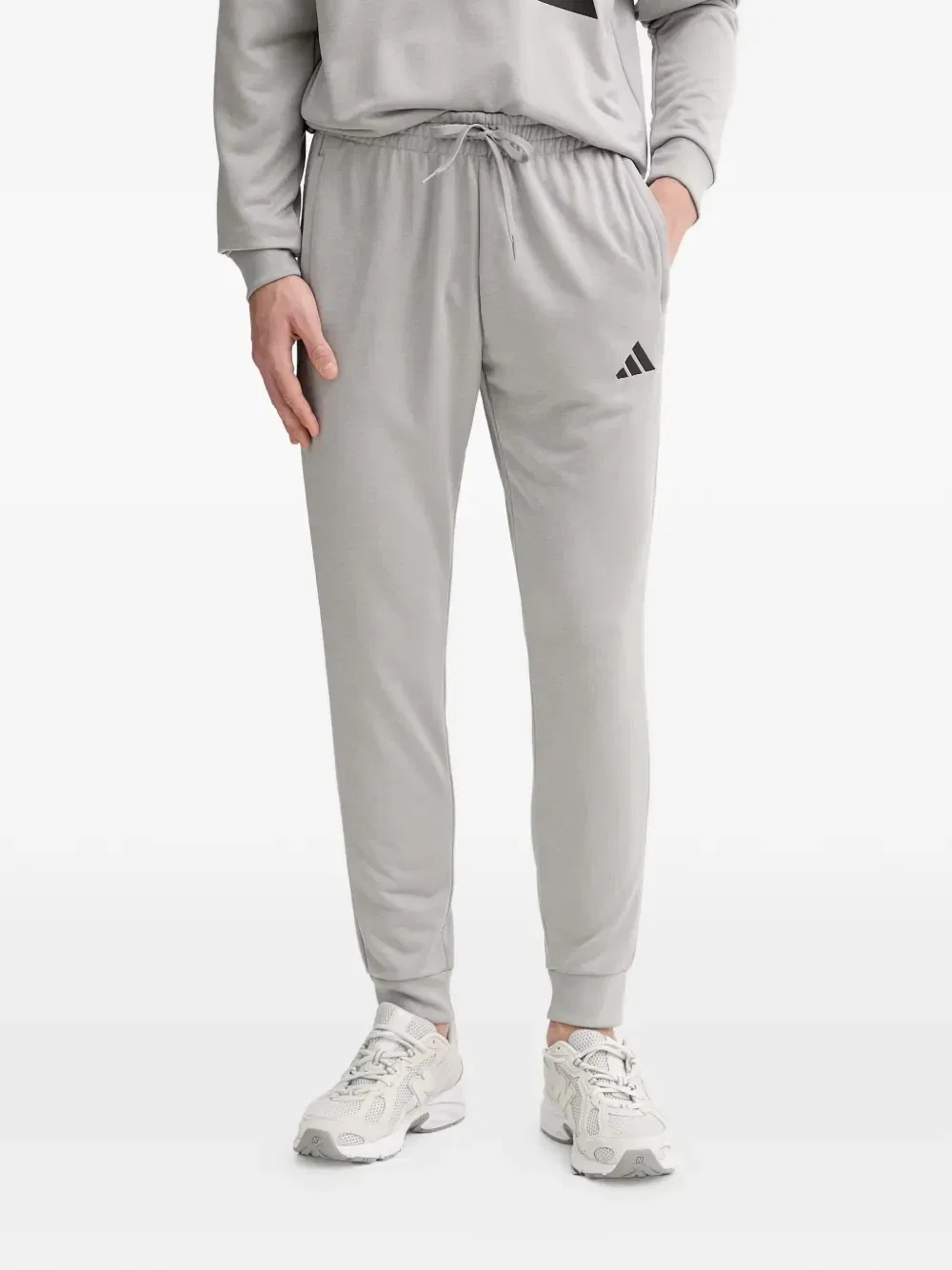 Спортивный костюм с логотипом Adidas, серый