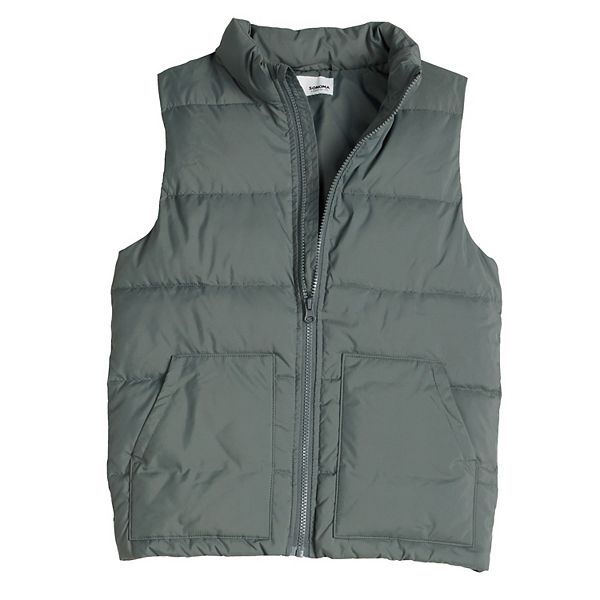 

Утепленный пуховик-жилет для мальчиков 8-20 лет, размеры regular и husky Sonoma Goods For Life, Lavish Gray