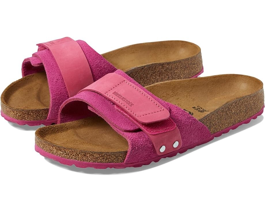 

Сандалии Birkenstock Oita - Suede, цвет Fuchsia Tulip
