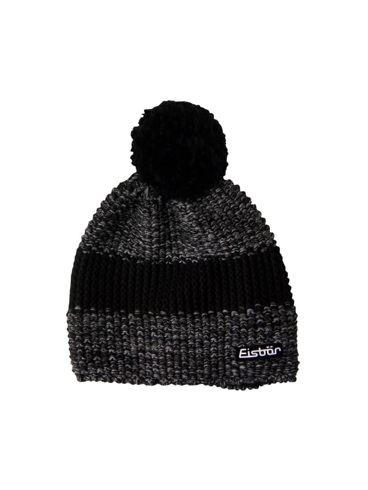 

Eisbär Стильная шапка с помпоном черного цвета