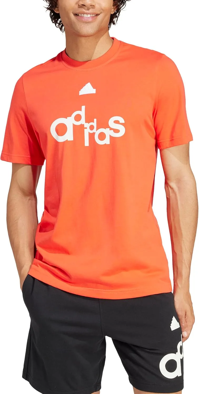 Футболка Adidas с принтом — фото 4