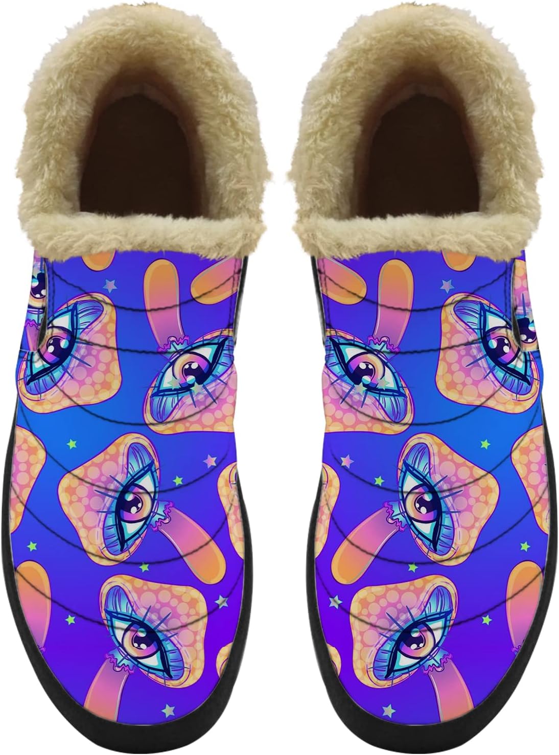 

Ботинки-гепарды для женщин и мужчин, зимние снегоходные сапоги, модные низкие кроссовки, слипоны, ботильоны на щиколотку, подарки ко Дню святого Валентина Ximem, Fancy Mushroom