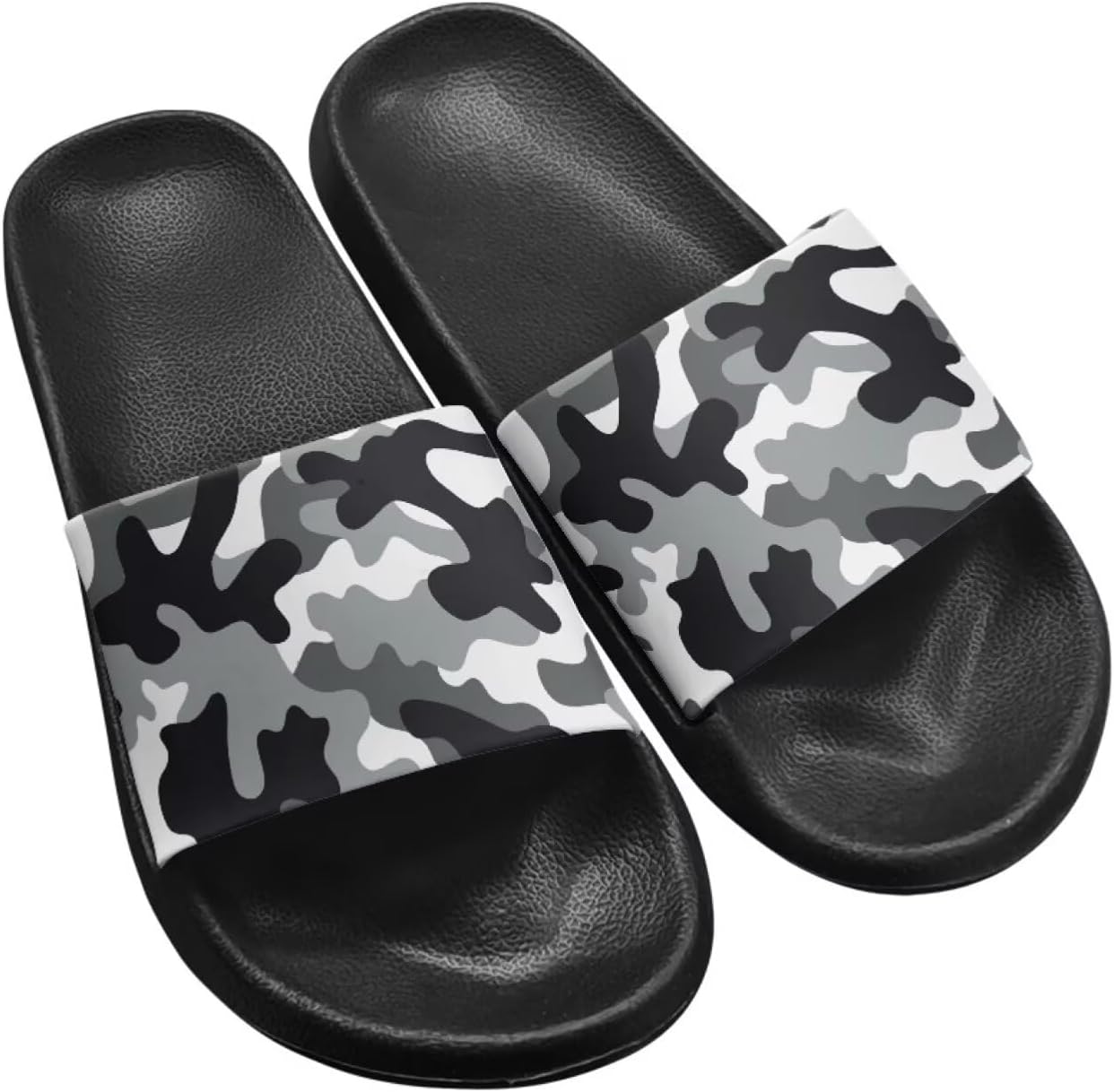 

Унисекс сандалии летние шлепанцы тапочки с открытым носком для бассейна, шлепанцы с подошвой из ЭВА, для женщин Getelinseng, серый