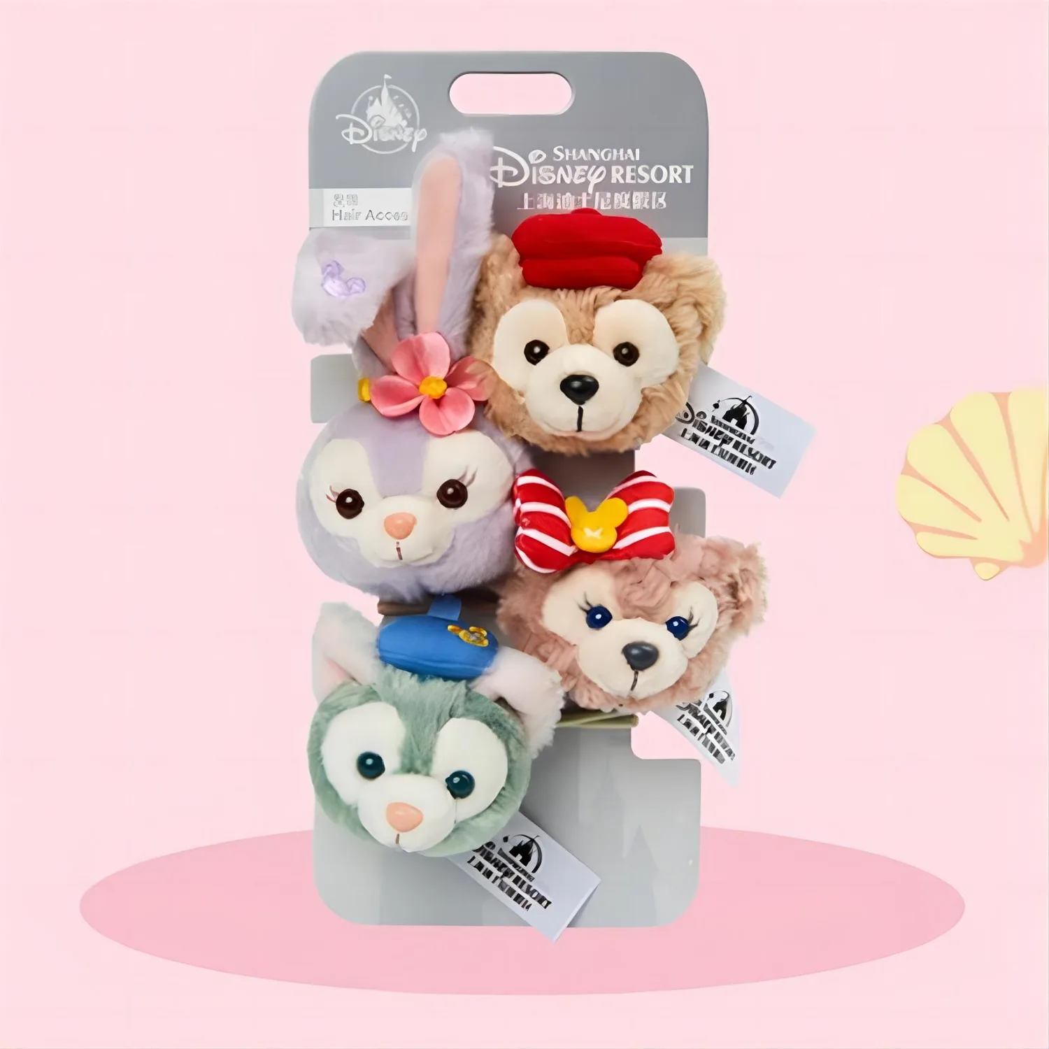 Набор заколок для волос Duffy And Friends Western Style Collection, Shanghai Creative IP Merch Disney, Hair Accessory Clothing Sets — фото 3