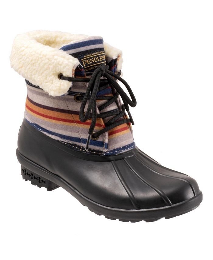 

Женские ботинки Bridger в полоску Pendleton, черный